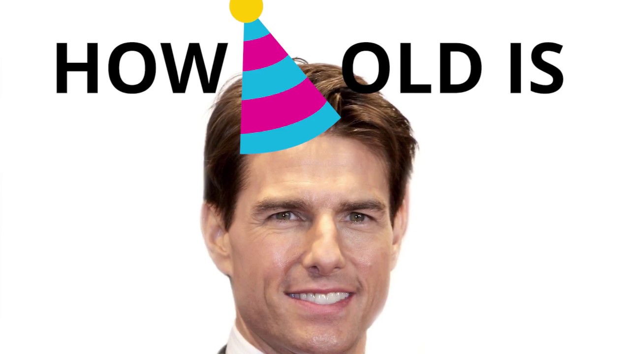 How old is Tom Cruise? 🍰🎈