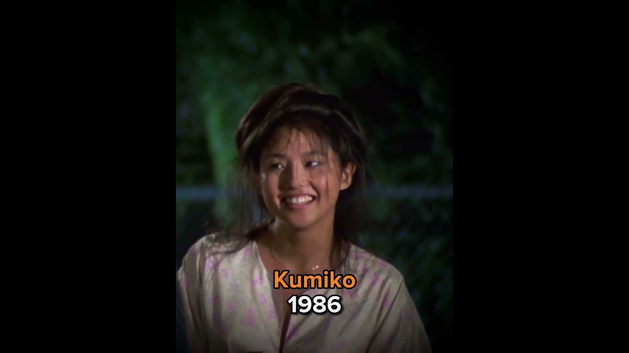 The Karate Kid II [Then Vs Now] #karatekid #cobrakai #cobrakaiboi
