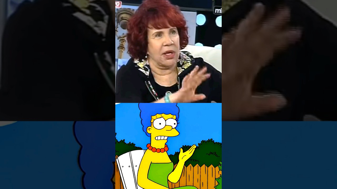 El doblaje Nancy Mackenzie y Marge Simpson #doblaje #doblajelatino