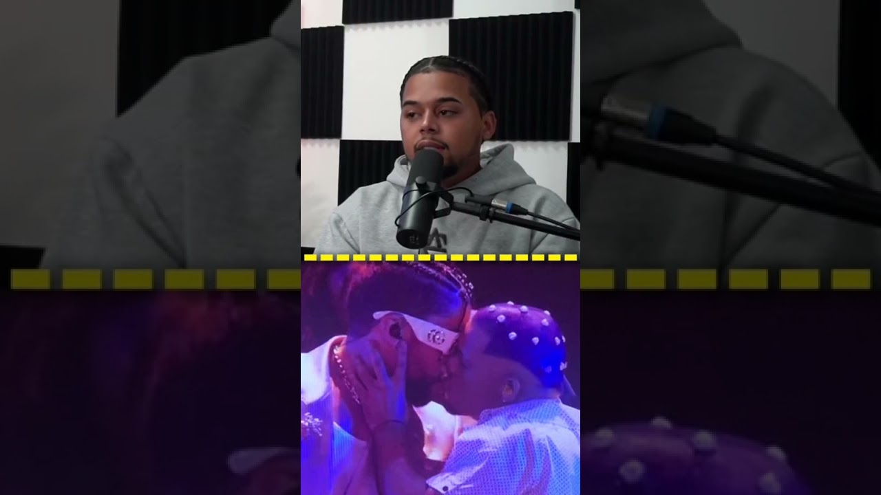 IS BAD BUNNY GAY FOR KISSING MAN?