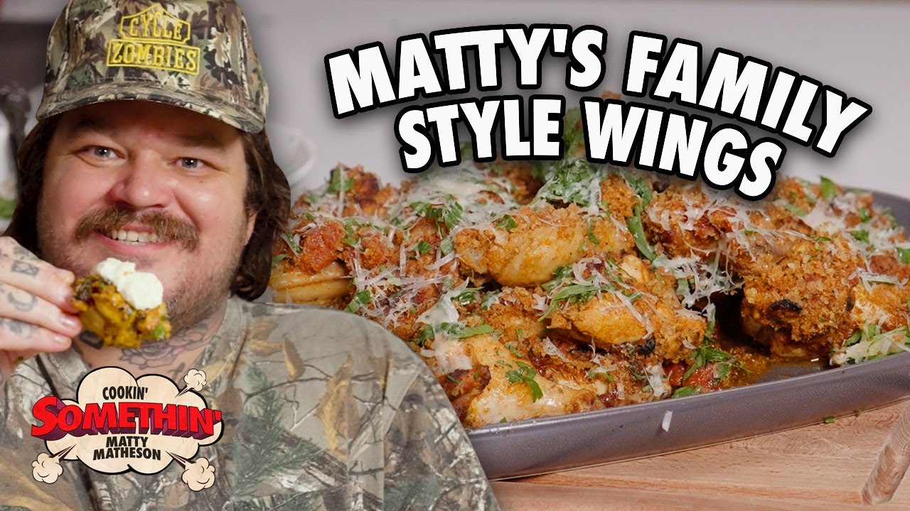 Oven Roasted Chicken Wings | Cookin' Somethin' w/ Matty Matheson