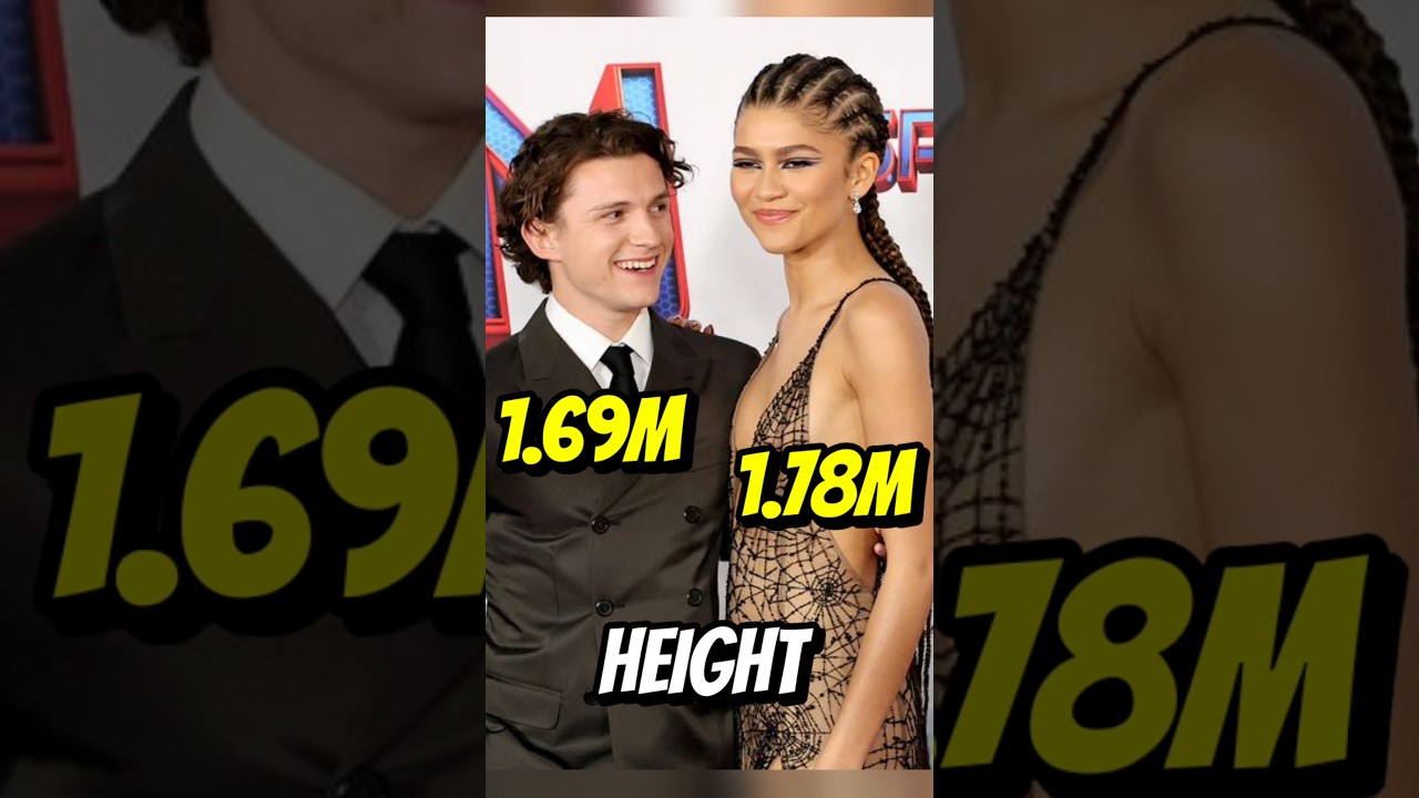 Zendaya vs Tom Holland Comparision | Age | Height | Net worth