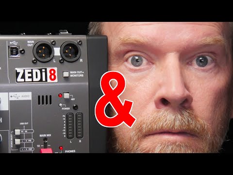 Podcasters and Streamers: Allen & Heath ZEDi 8 Mixer/USB Interface review