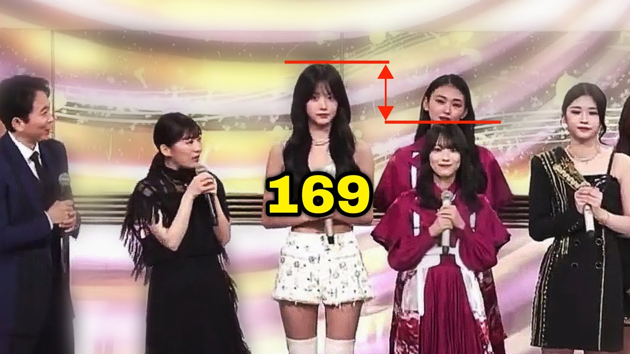 Le sserafim’s Eunchae goes viral for her height #kpop