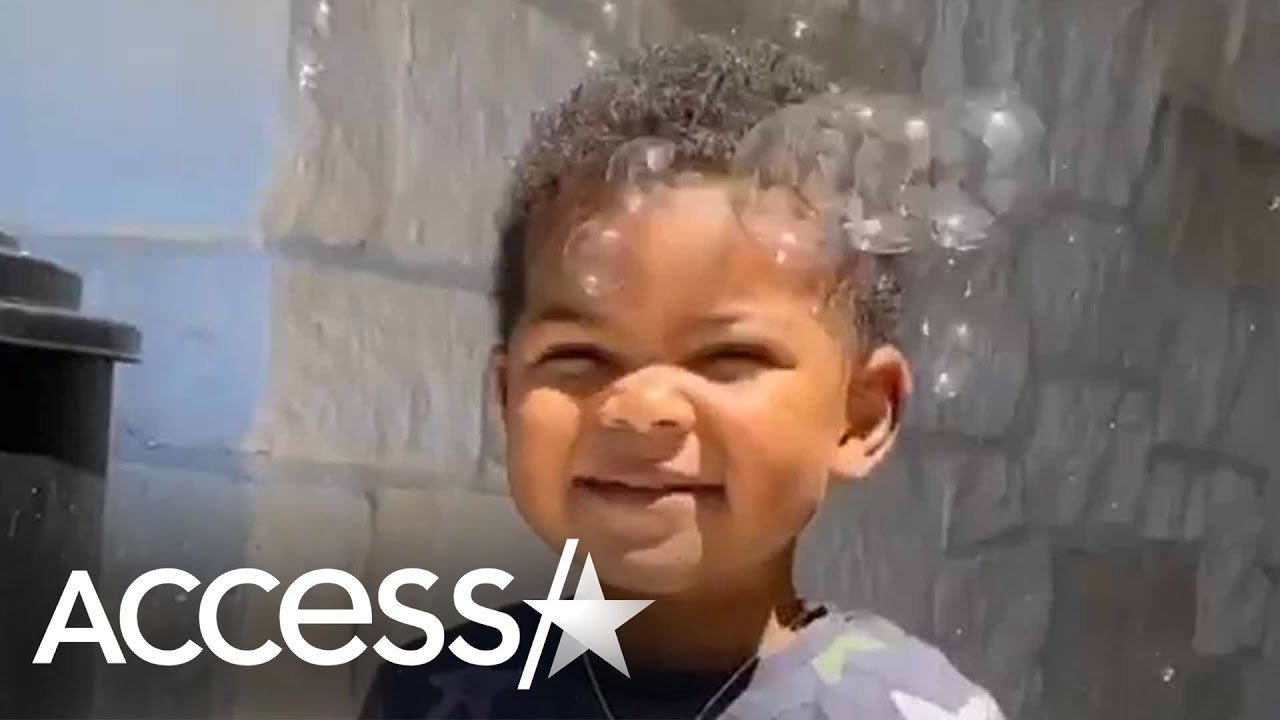 Kevin Hart’s Toddler Son Has Cute Backyard Bubble Party