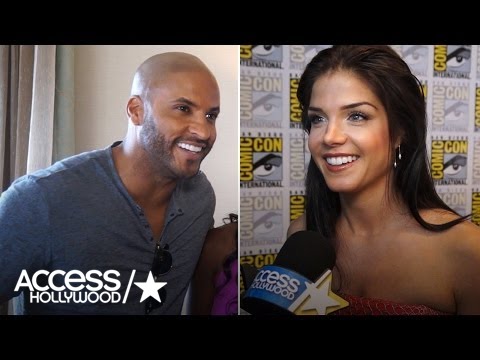 'The 100's' Marie Avgeropoulos & Ricky Whittle's SDCC Reunion | Access Hollywood
