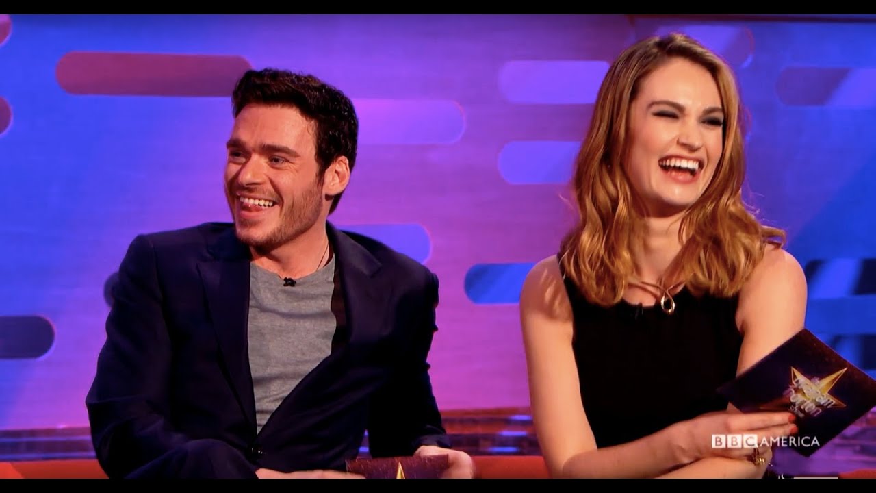 Graham Puts Richard Madden & Lily James's Chemistry To The Test - The Graham Norton Show