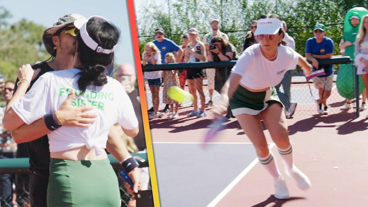 Katy Perry and Orlando Bloom KISS After Playing Pickleball AGAINST Each Other