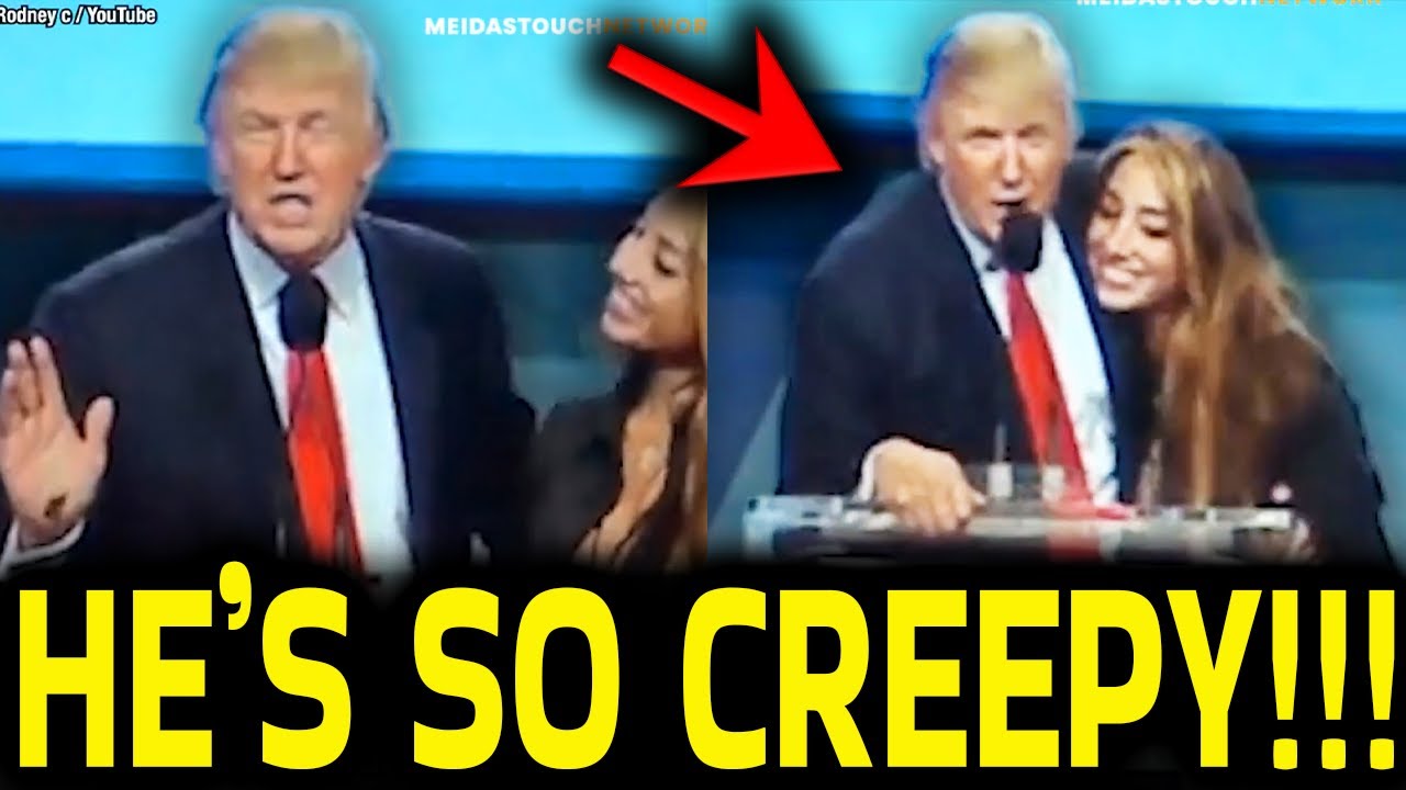 UNEARTHED Footage EXPOSES Trump's CREEPY Behavior