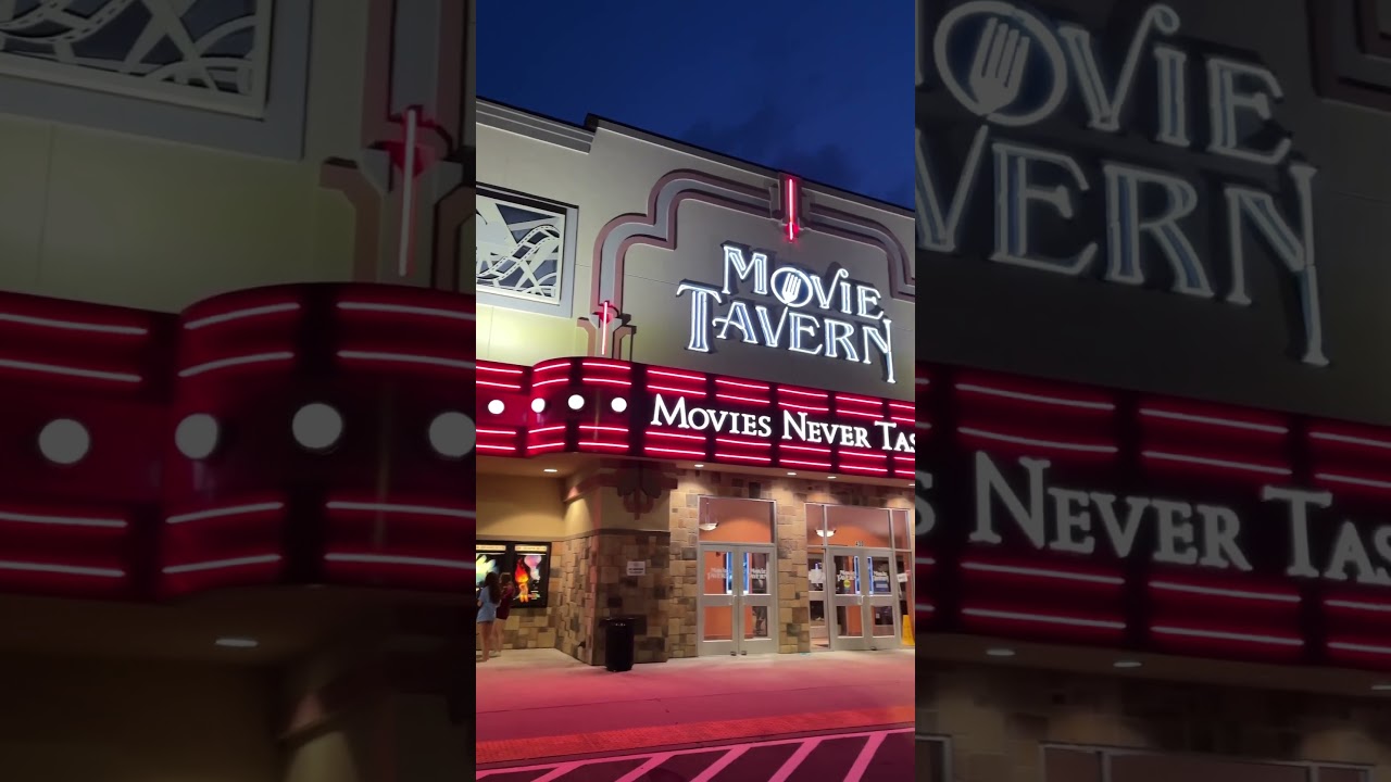 Movie Tavern is the best theatre! Loungers, food, drinks & deals!