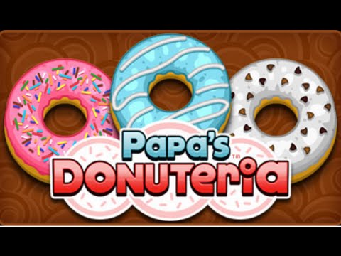 Papa's Donuteria Full Gameplay Walkthrough