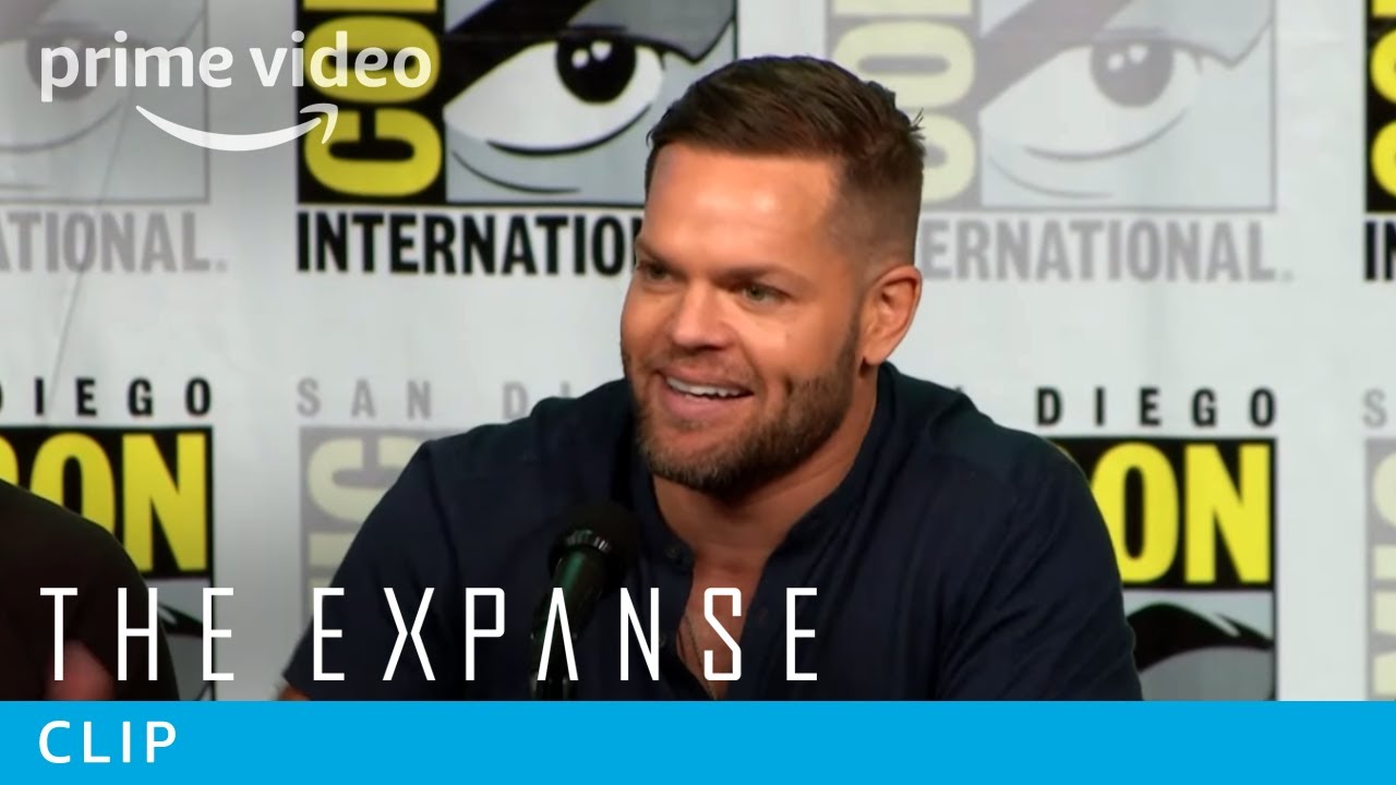 The Expanse SDCC Panels Wes Chatham Meets Buzz Aldrin | Prime Video