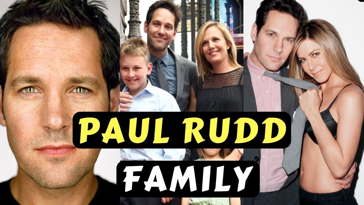 Actor Paul Rudd Family Photos With Wife, Girlfriend, Mother, Children 2018