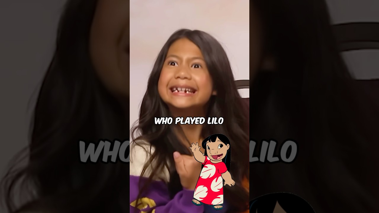 Actress Who Plays Lilo Does Perfect Impression of Stitch