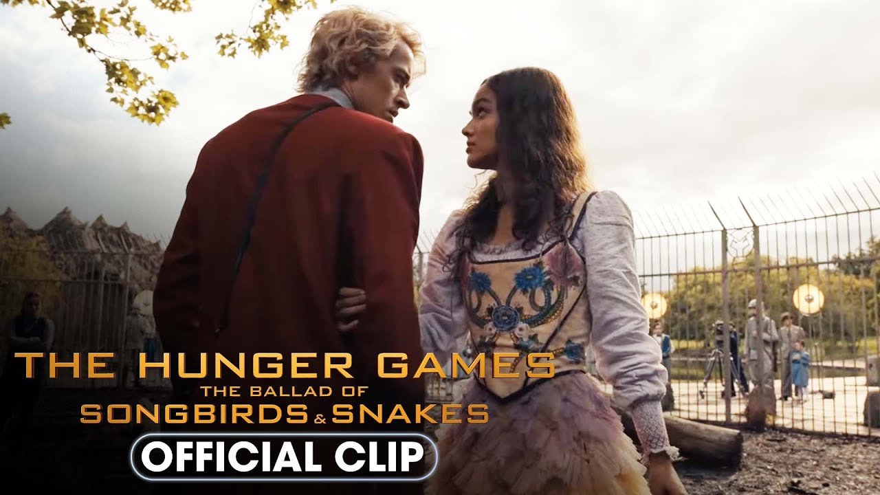Lucy Gray Baird Meets Coriolanus Snow | The Hunger Games: The Ballad of Songbirds and Snakes