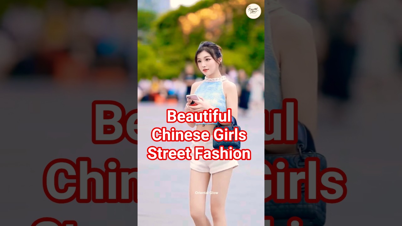 Top 5 Chinese Girls Street Fashion Trends Will Leave You Speechless! #chinesegirl #streetfashion