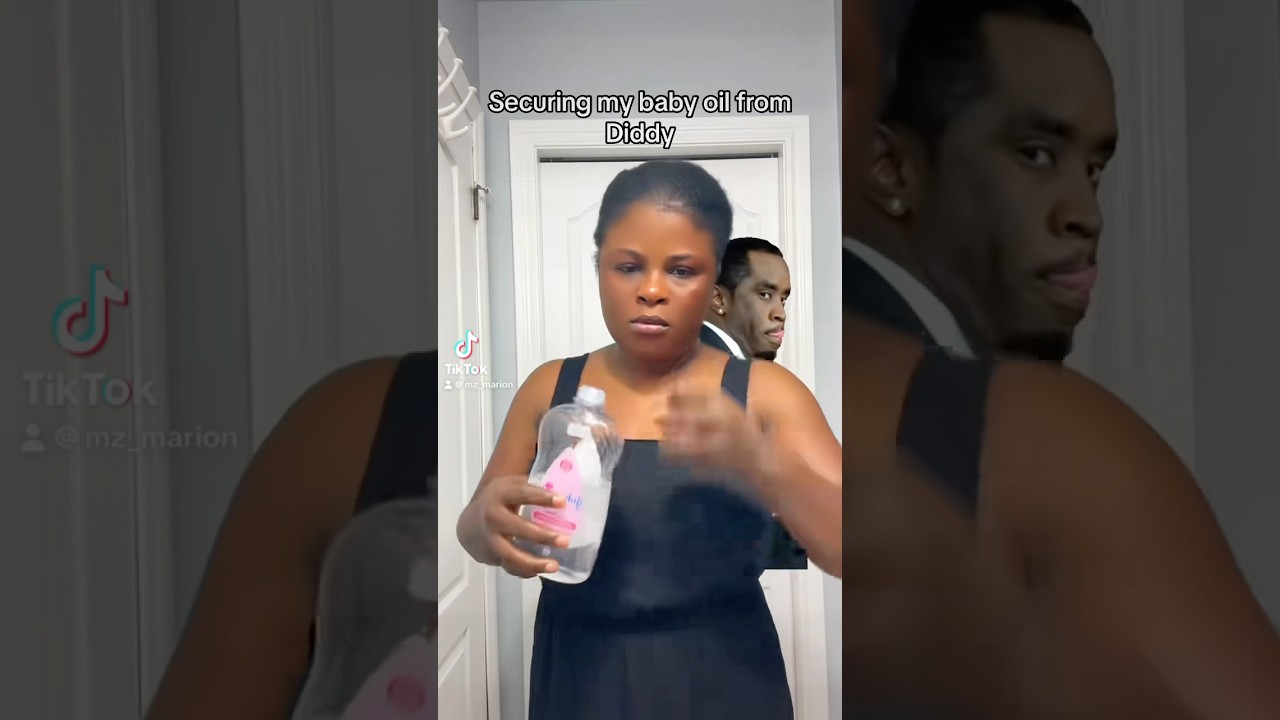 Diddy’s baby oil #diddy #babyoil #diddybabyoil #trend #trending #likeforlikes