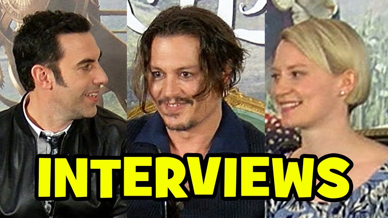 ALICE THROUGH THE LOOKING GLASS Cast Interviews