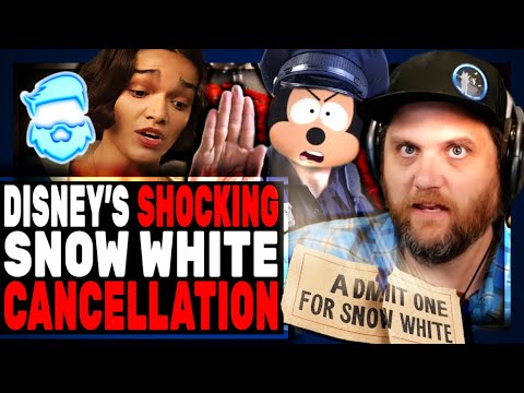 Disney CANCELS Snow White Premier After Being TERRIFIED Of Woke Rachel Zegler TANKINIG Movie More!