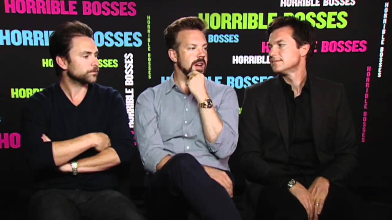 Horrible Bosses - Jason Bateman, Jason Sudeikis and Charlie Day on their R-Rated comedy