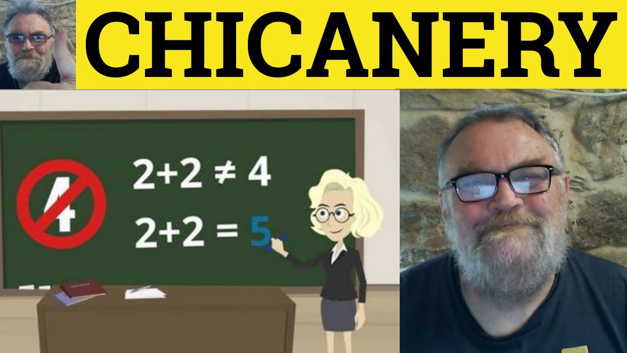 Chicanery Meaning - Chicanery Definition - Chicanery Examples - Vocabulary CAE CPE IELTS - ESL