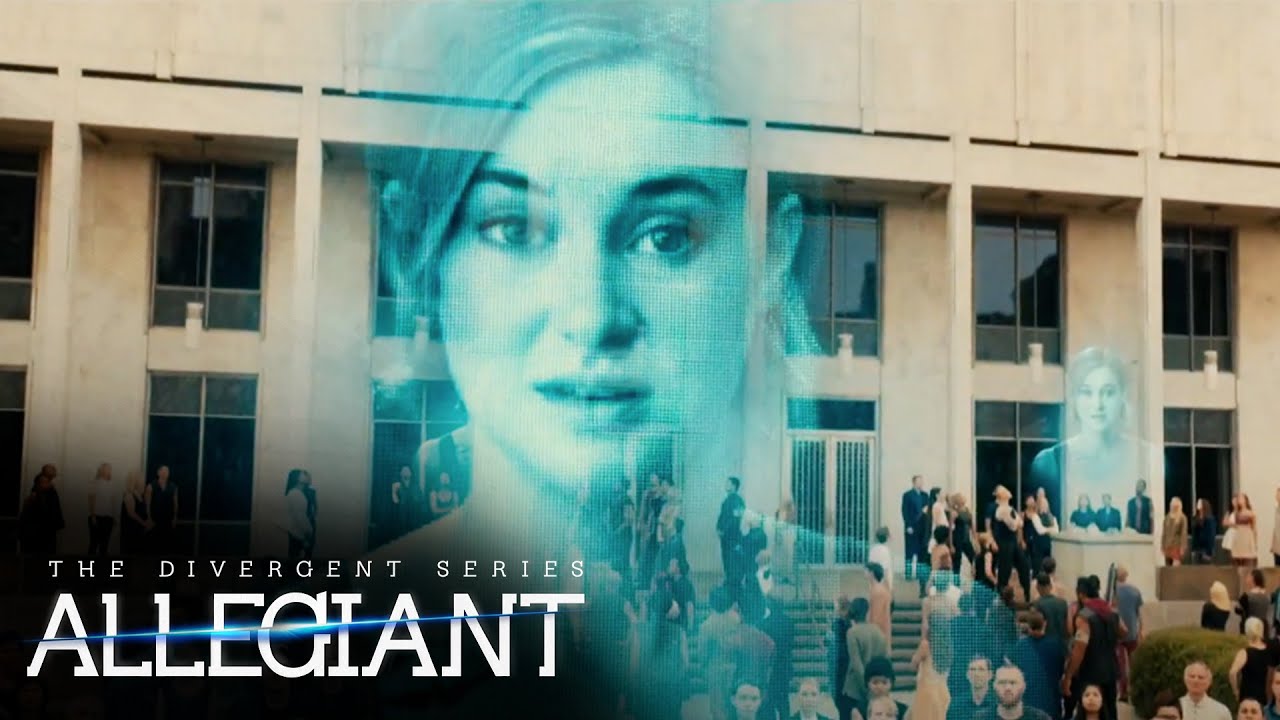 'Tris Reveals the Bureau to the World' Scene | Allegiant