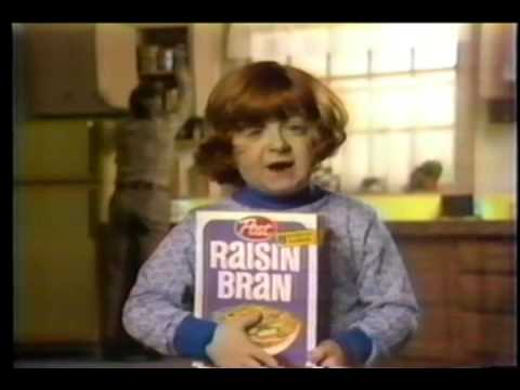 1970's Post Raisin Bran Commercial (Mason Reese)