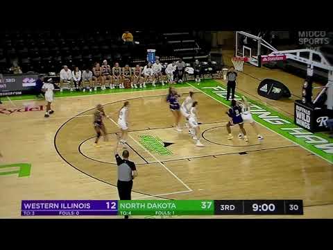 Western Illinois' Jada Thorpe fouled, hits free throws vs. North Dakota