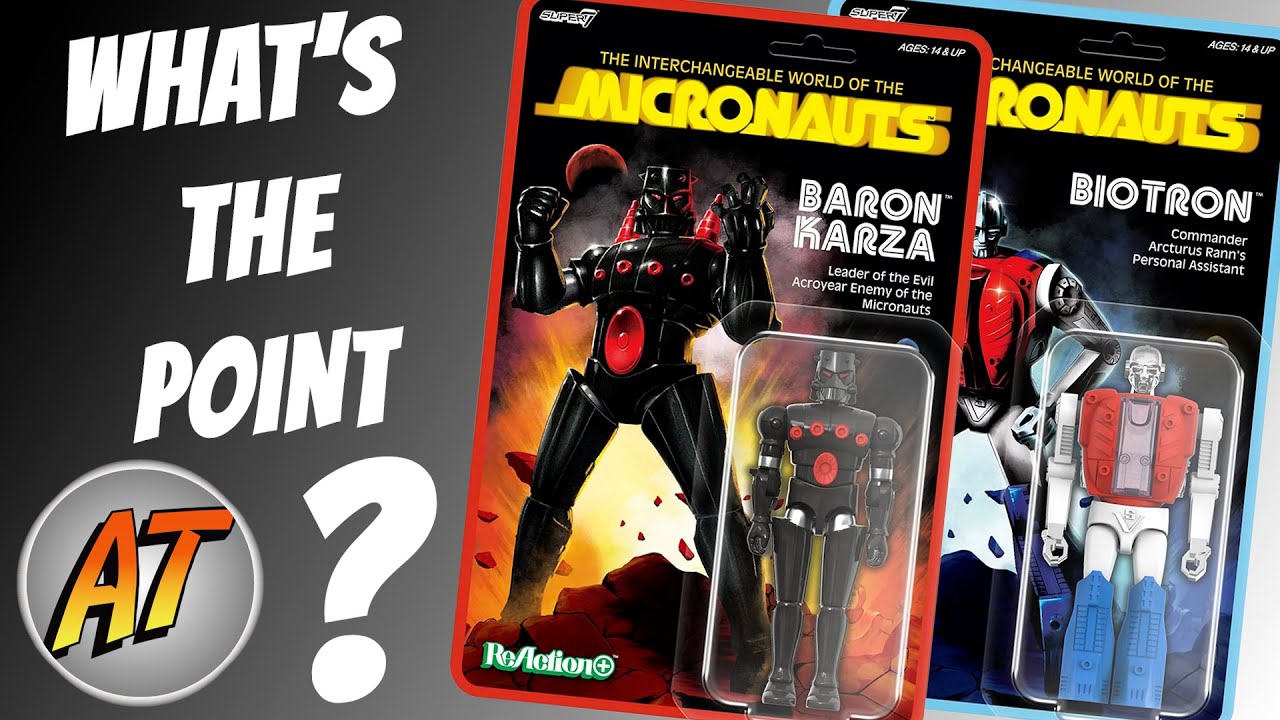 MICRONAUTS from Super7 - What's the point of these???