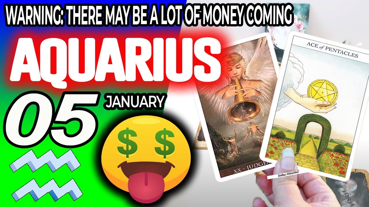 Aquarius ♒ 😱WARNING: THERE MAY BE A LOT OF MONEY COMING 🤑💲 Horoscope for Today January 5 2025 ♒