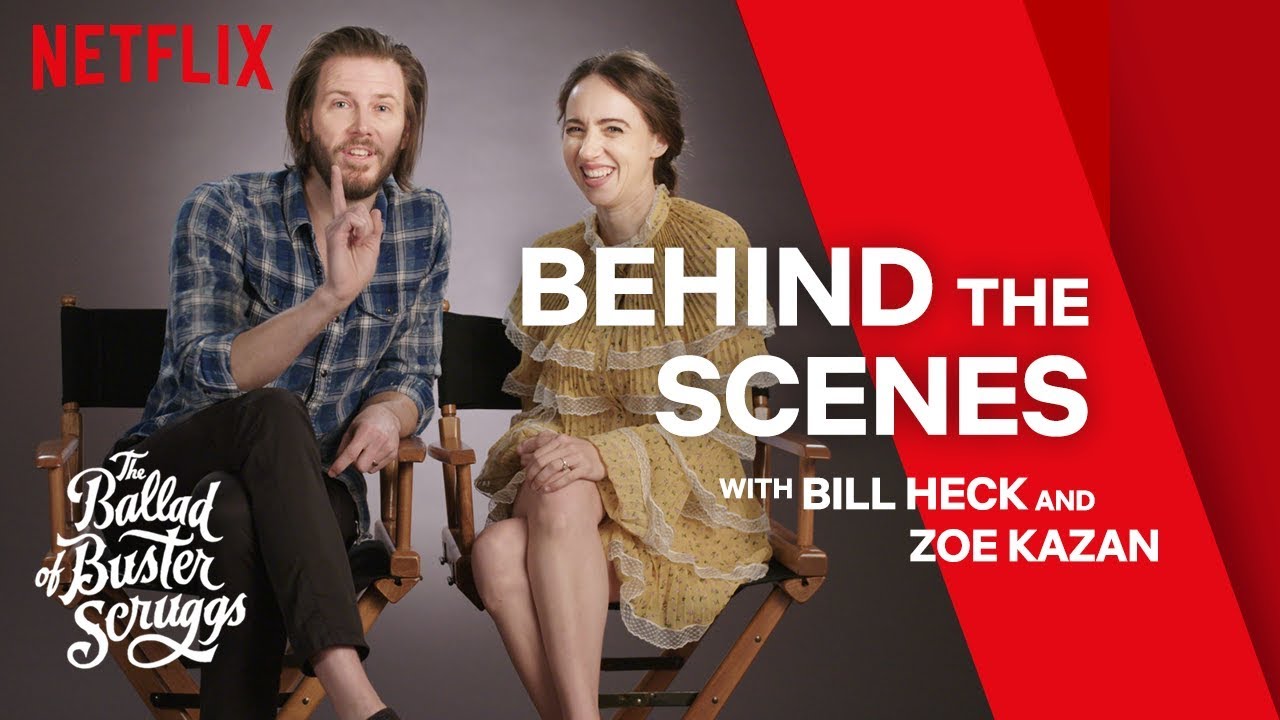 The Ballad of Buster Scruggs | Bill Heck & Zoe Kazan Reveal Secrets | Netflix