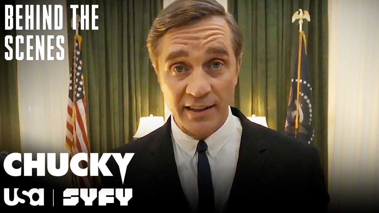 Inside Chucky: Devon Sawa Gives a Tour of the White House | Chucky Season 3 | SYFY & USA Network