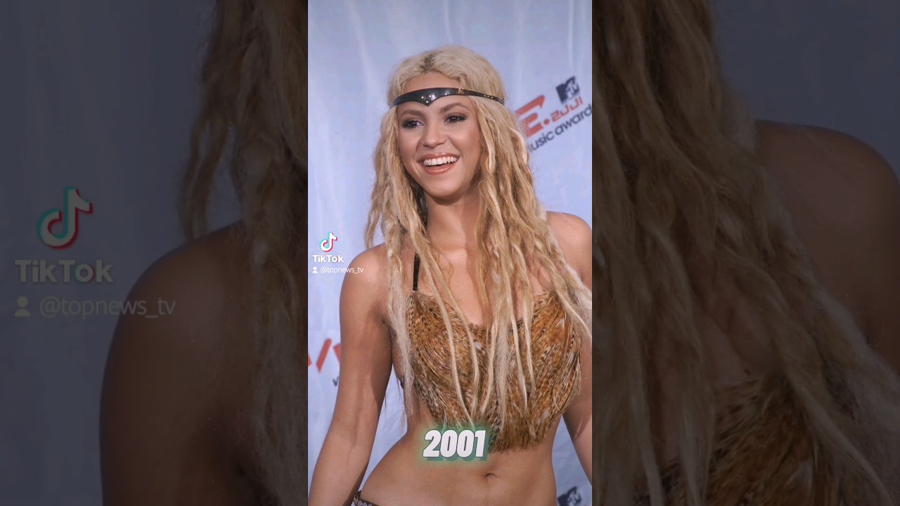 "Shakira" Then And Now From 1991 to 2023