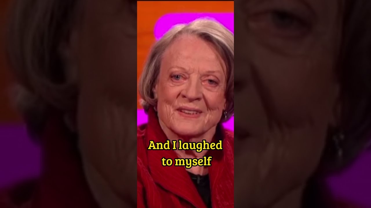 Maggie Smith talks HARRY POTTER on Graham Norton Show #harrypotter