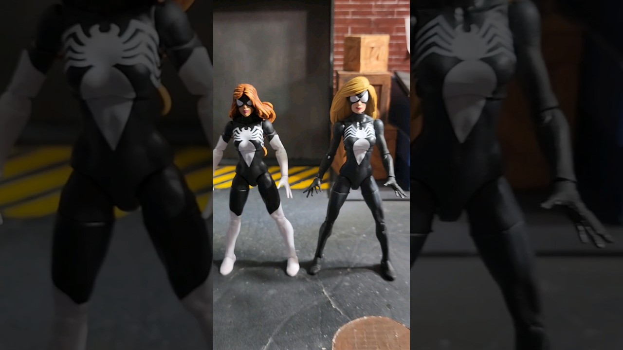 Marvel Legends Spider Woman Julia Carpenter Head/Body Swaps #marvellegends #actionfigures
