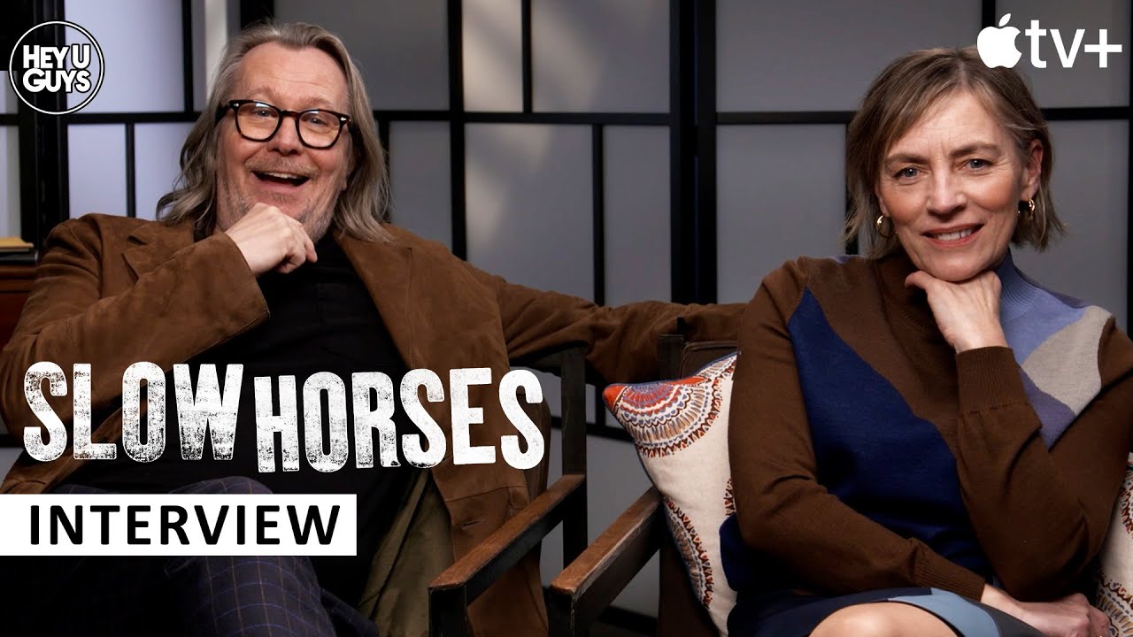 Slow Horses Season 2- Gary Oldman & Saskia Reeves - the show's Britishness & Swearing with Logan Roy