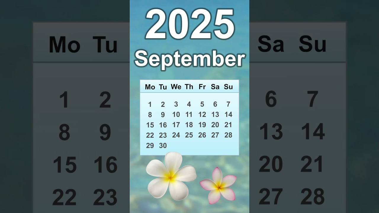 September 2025 Calendar