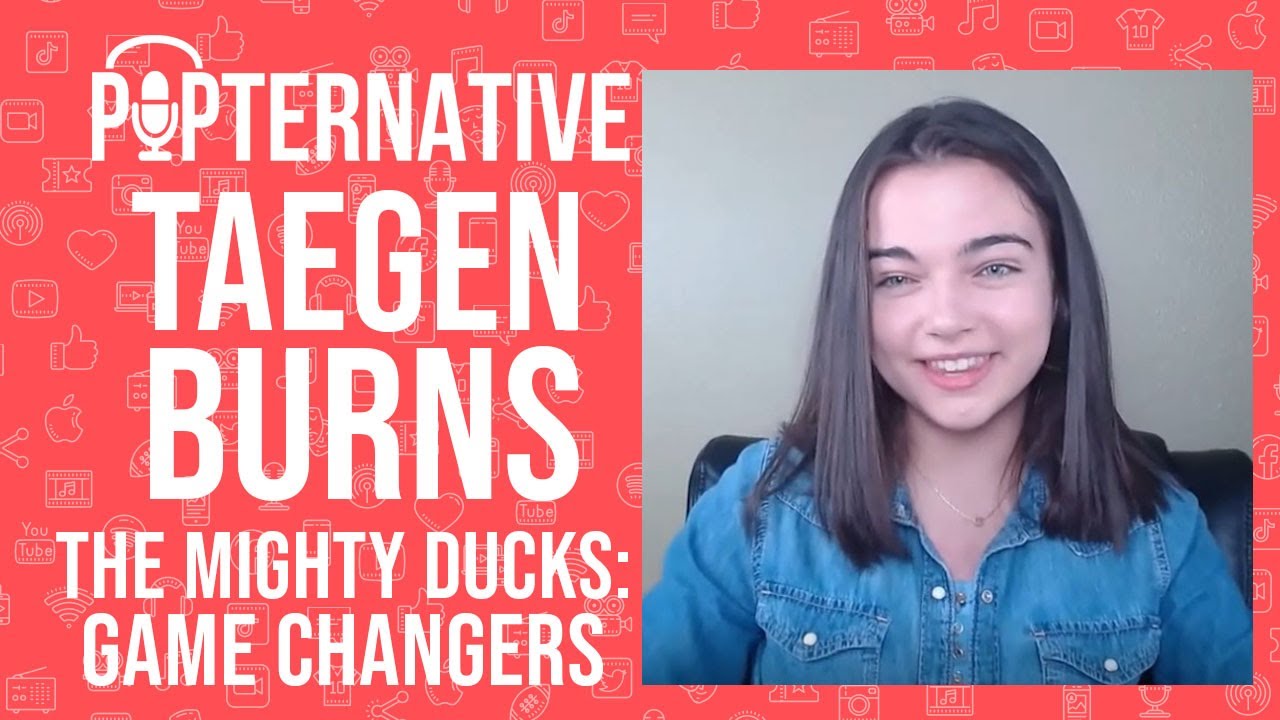 Taegen Burns talks about The Mighty Ducks: Game Changers on Disney+ and much more!
