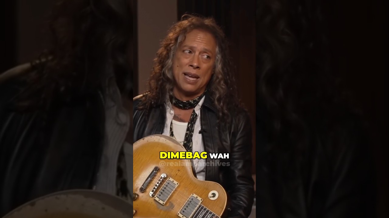Kirk Hammett’s Love for Dimebag Darrell's Wah Pedal
