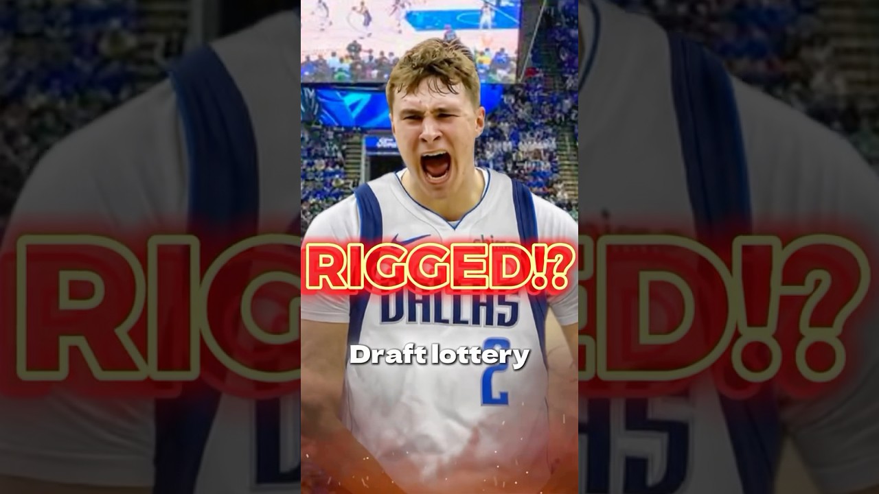 THE NBA DRAFT LOTTERY IS RIGGED!? 🤯🚨