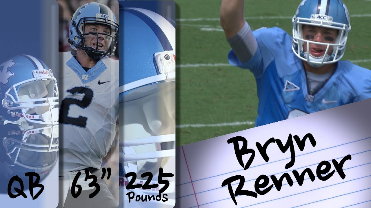 Official Highlights | UNC QB Bryn Renner