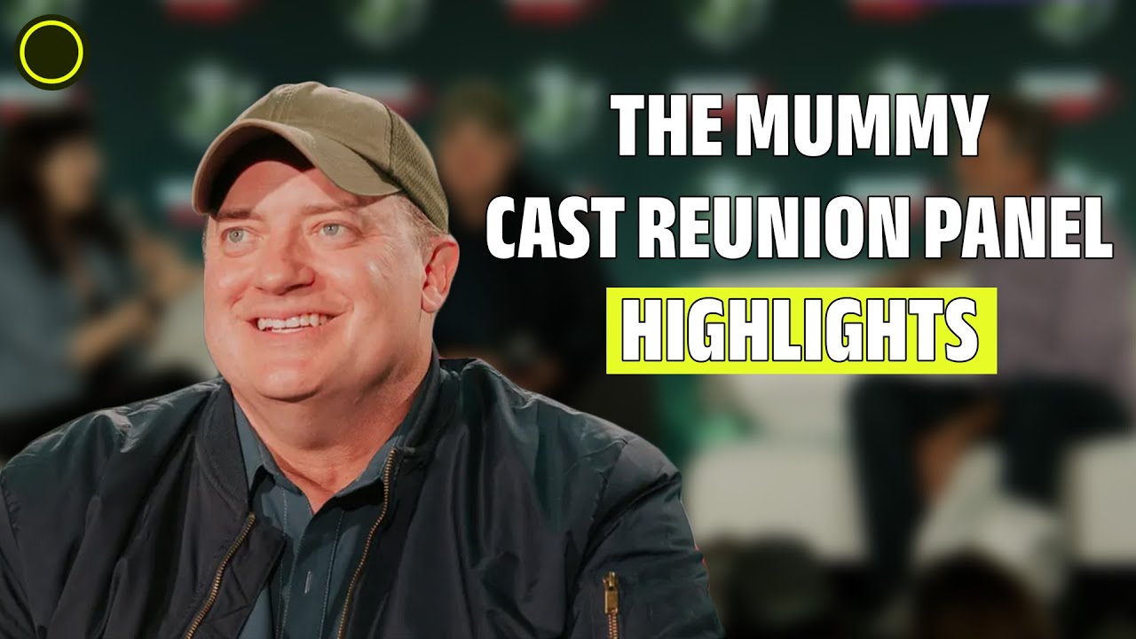 The Mummy Cast Reunion | BEST MOMENTS | Brendan Fraser and Oded Fehr