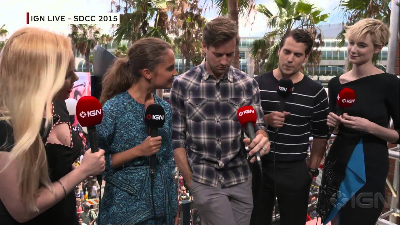 The Man from U.N.C.L.E Cast Interview - Comic-Con 2015