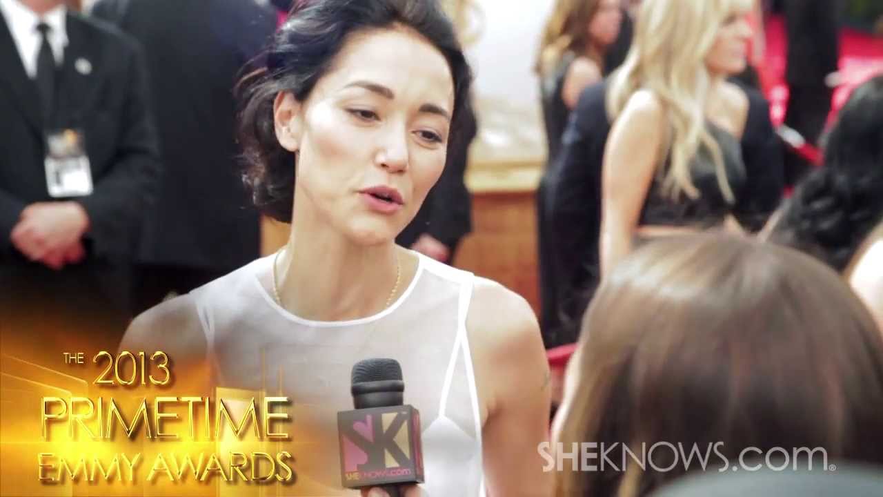 2013 Primetime Emmys with House of Cards' Sandrine Holt - SheKnows Goes to the Shows