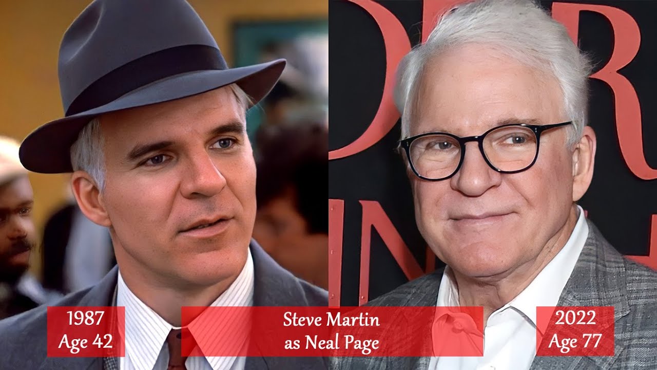 Planes, Trains and Automobiles the Cast from 1987 to 2022 - Then and now