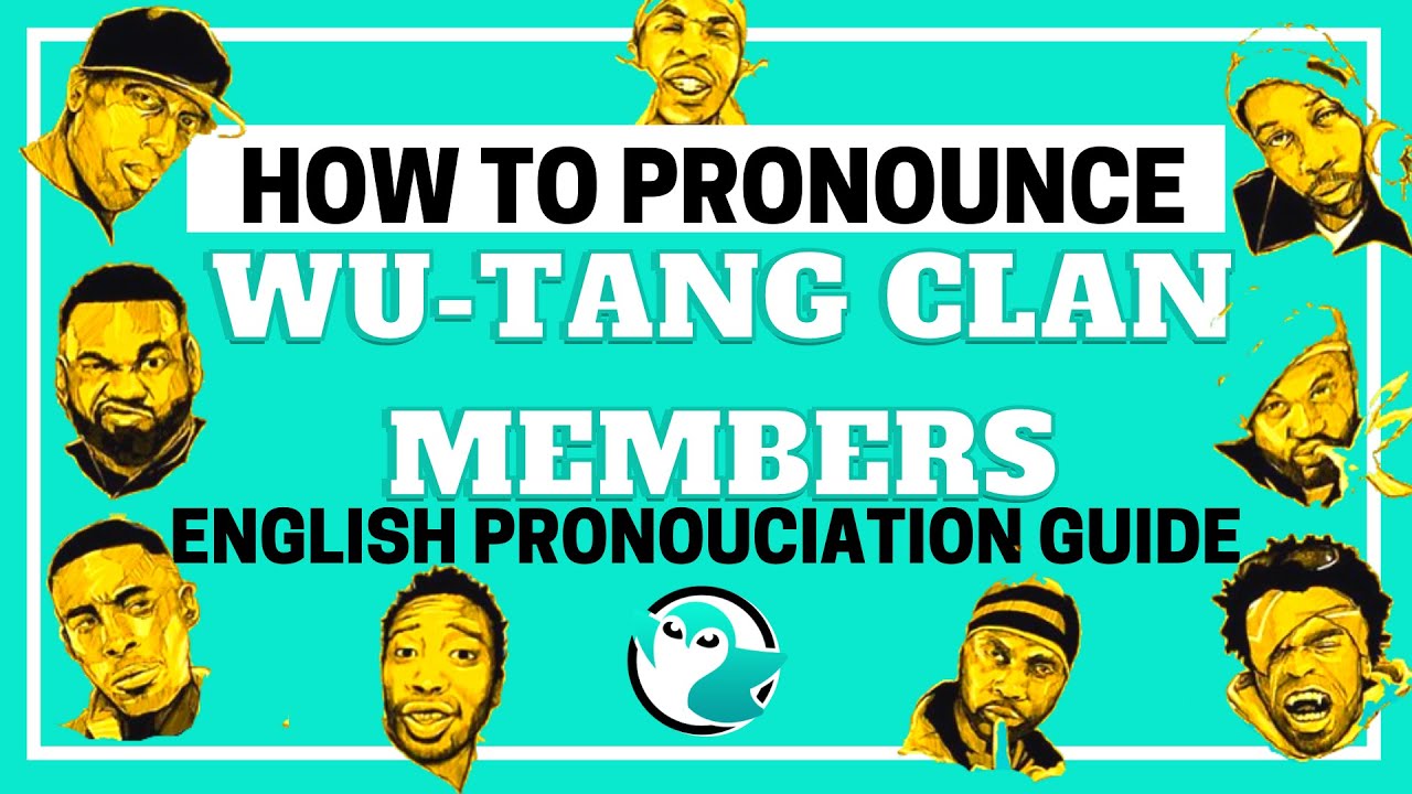 How To Pronounce Wu-Tang Clan Members Names (Correctly) #shorts #wutangclan #howtopronounce