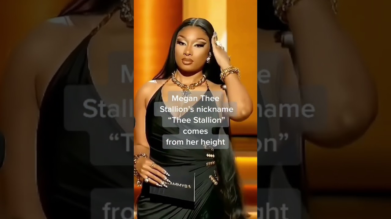 megan thee stallion’s nickname comes from her height