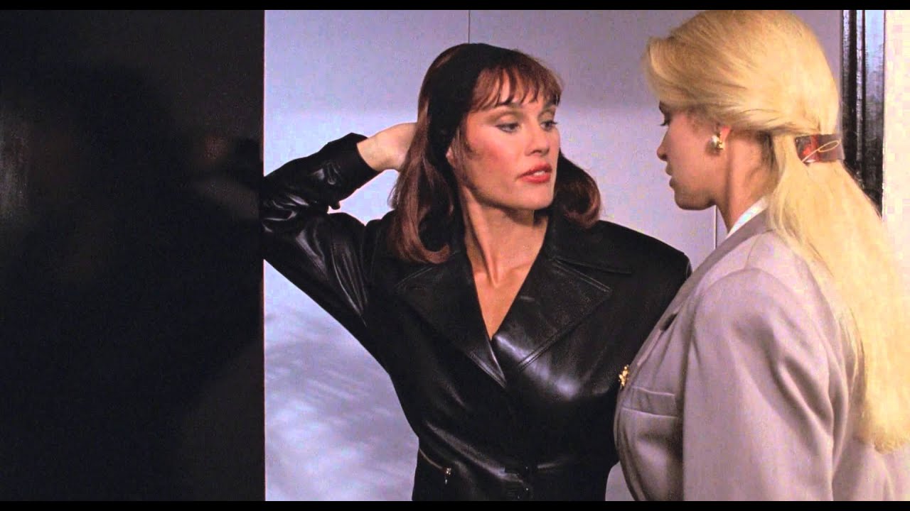 Cory Everson in leather