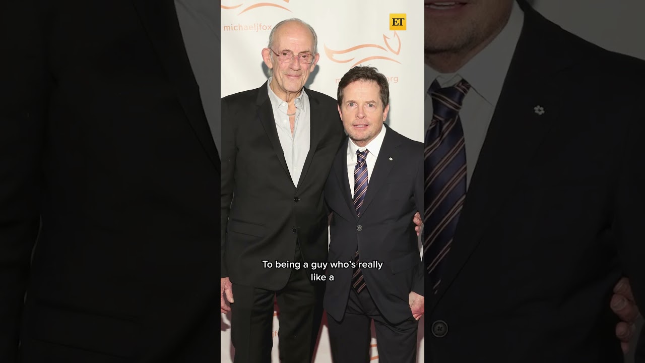 Michael J. Fox loved his reunion with Christopher Lloyd just as much as we did #shorts