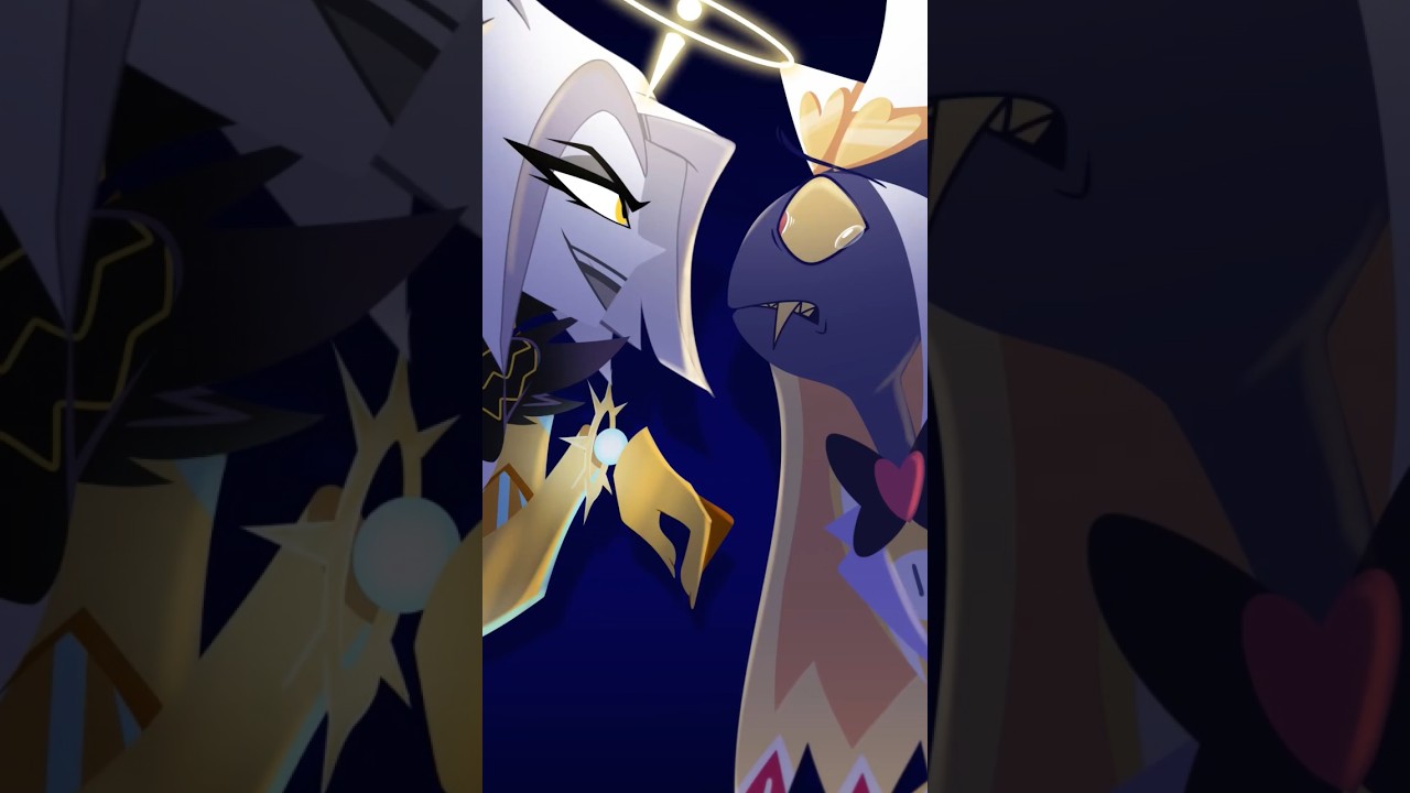 SIR PENTIOUS IS INTERROGATED BY EXORCIST LEADER LUTE! #hazbinhotel #hazbinhotellute #sirpentious